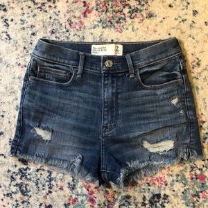 Abercrombie & Fitch High Rise Shorts